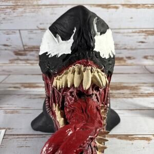 Venom Spiderman Mask By Disguise Inc 2007 - Cosplay Halloween See All Pics/Desc